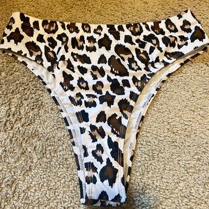 Cute High Wasted Bikini Bottoms